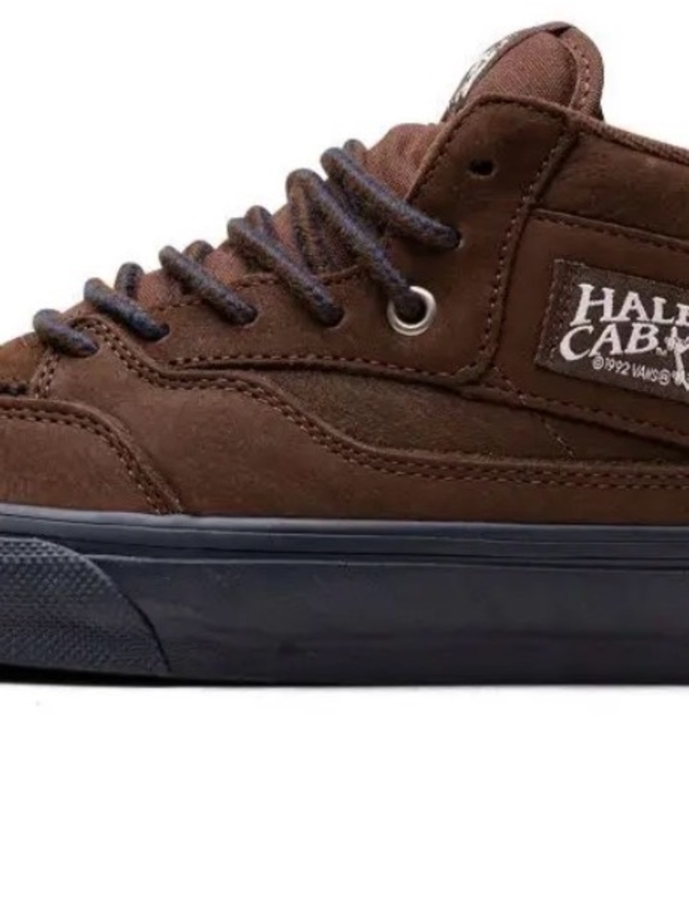 Vans Brown Suede Mid-Top Skate Sneakers